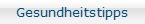 Gesundheitstipps