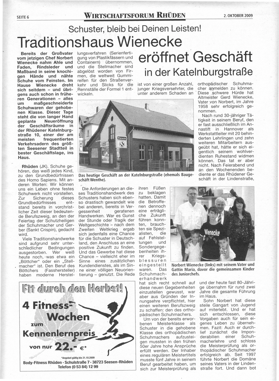 Zeitungsanonce Betrieb3